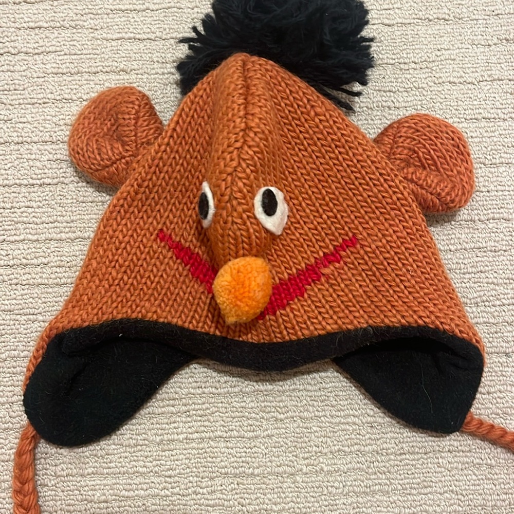 Ernie fleece kids winter hat
